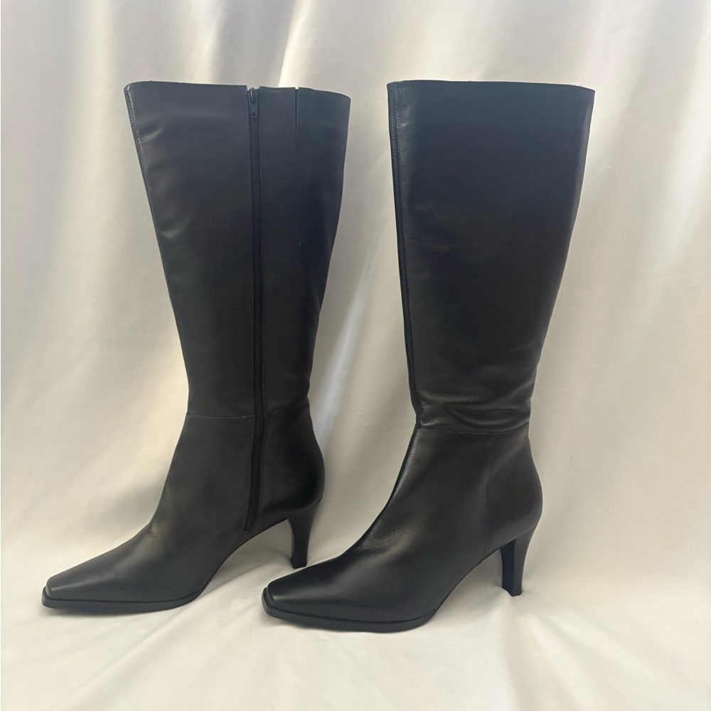 Eddie Bauer Black Heeled Boots